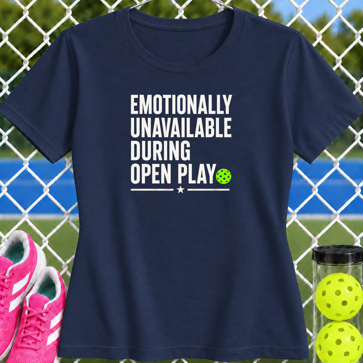 Women's Cut - Emotionally Unavailable T-Shirt
