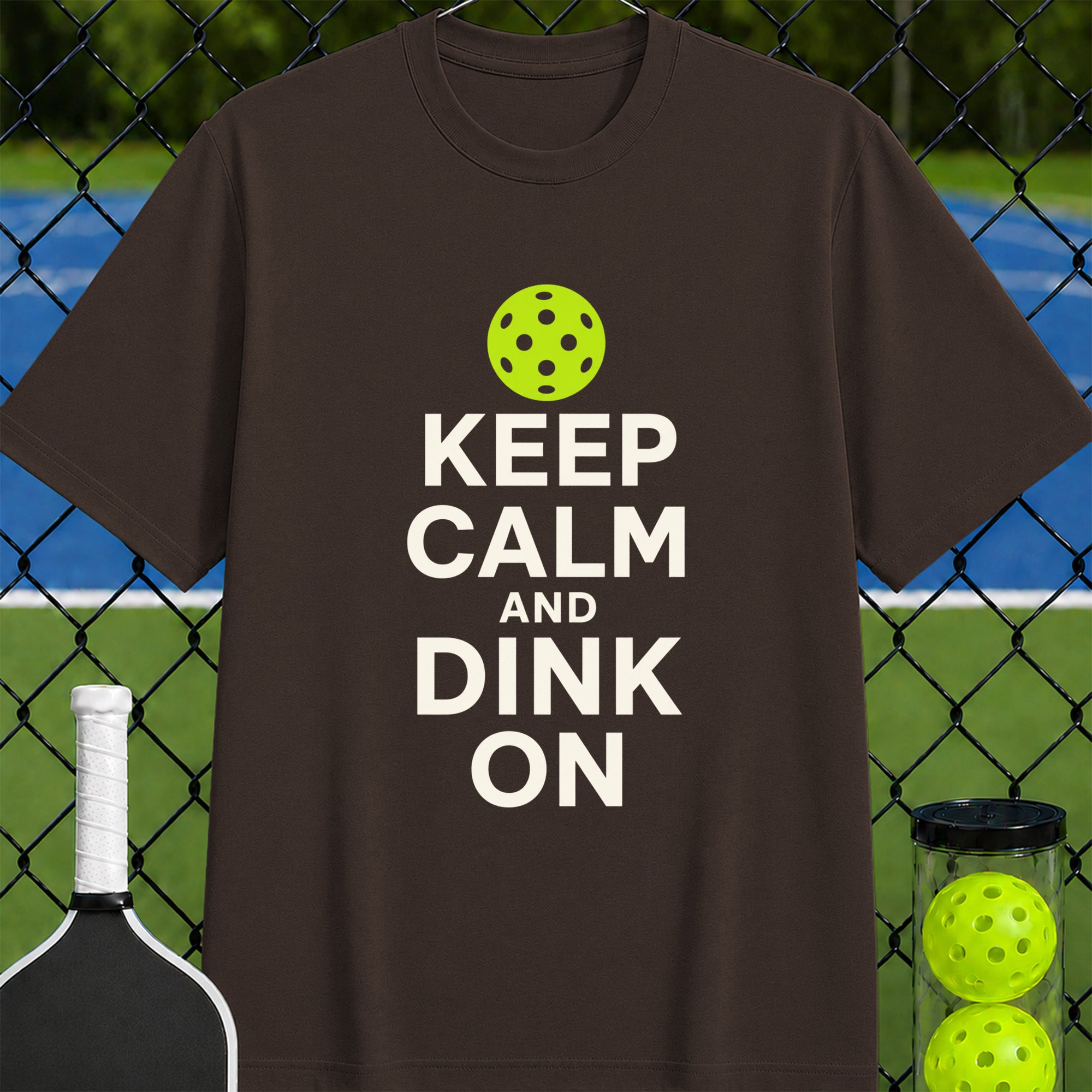Keep Calm and Dink On T-Shirt - Unisex