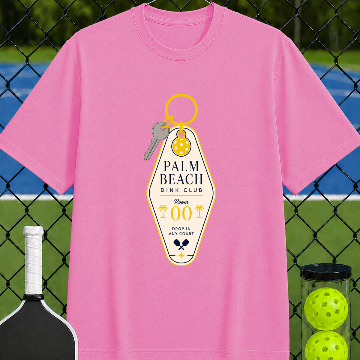 Palm Beach Room Key T-Shirt - Unisex