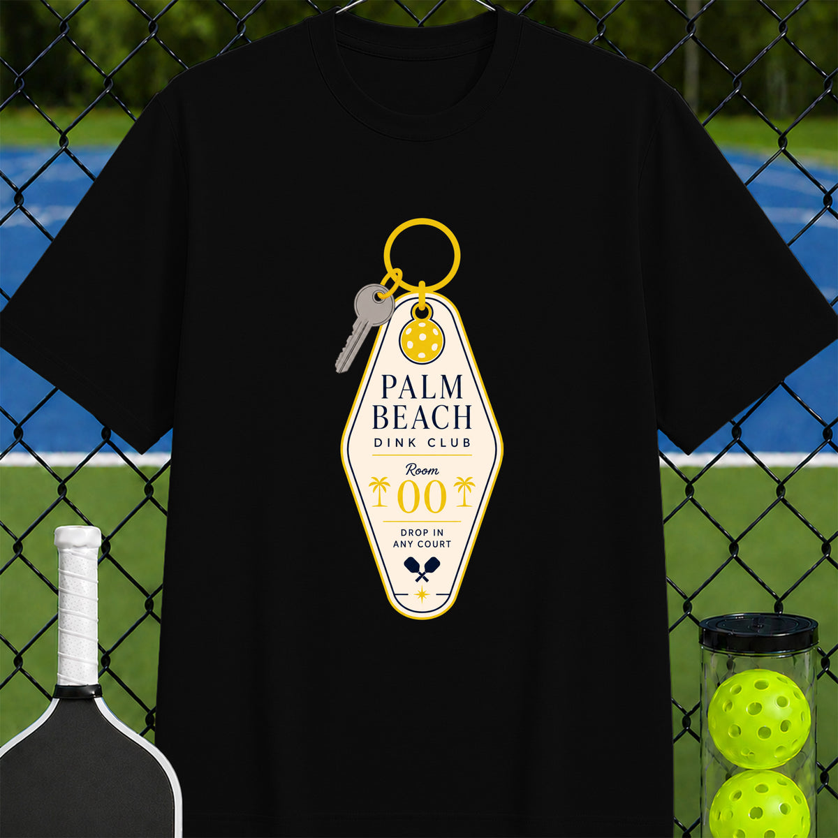 Palm Beach Room Key T-Shirt - Unisex