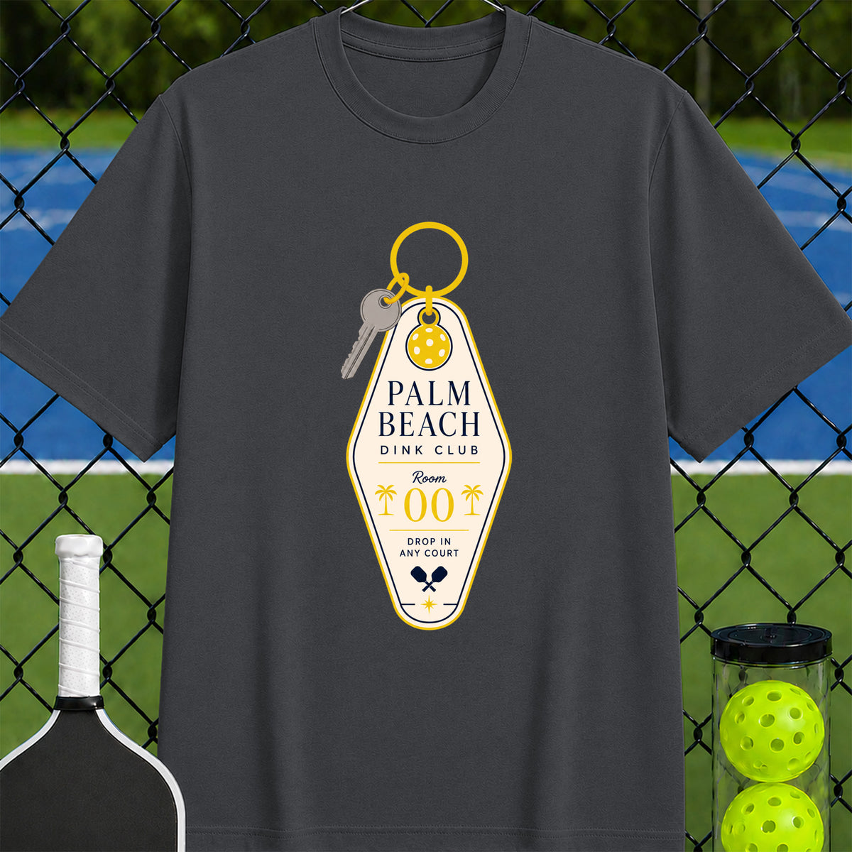 Palm Beach Room Key T-Shirt - Unisex