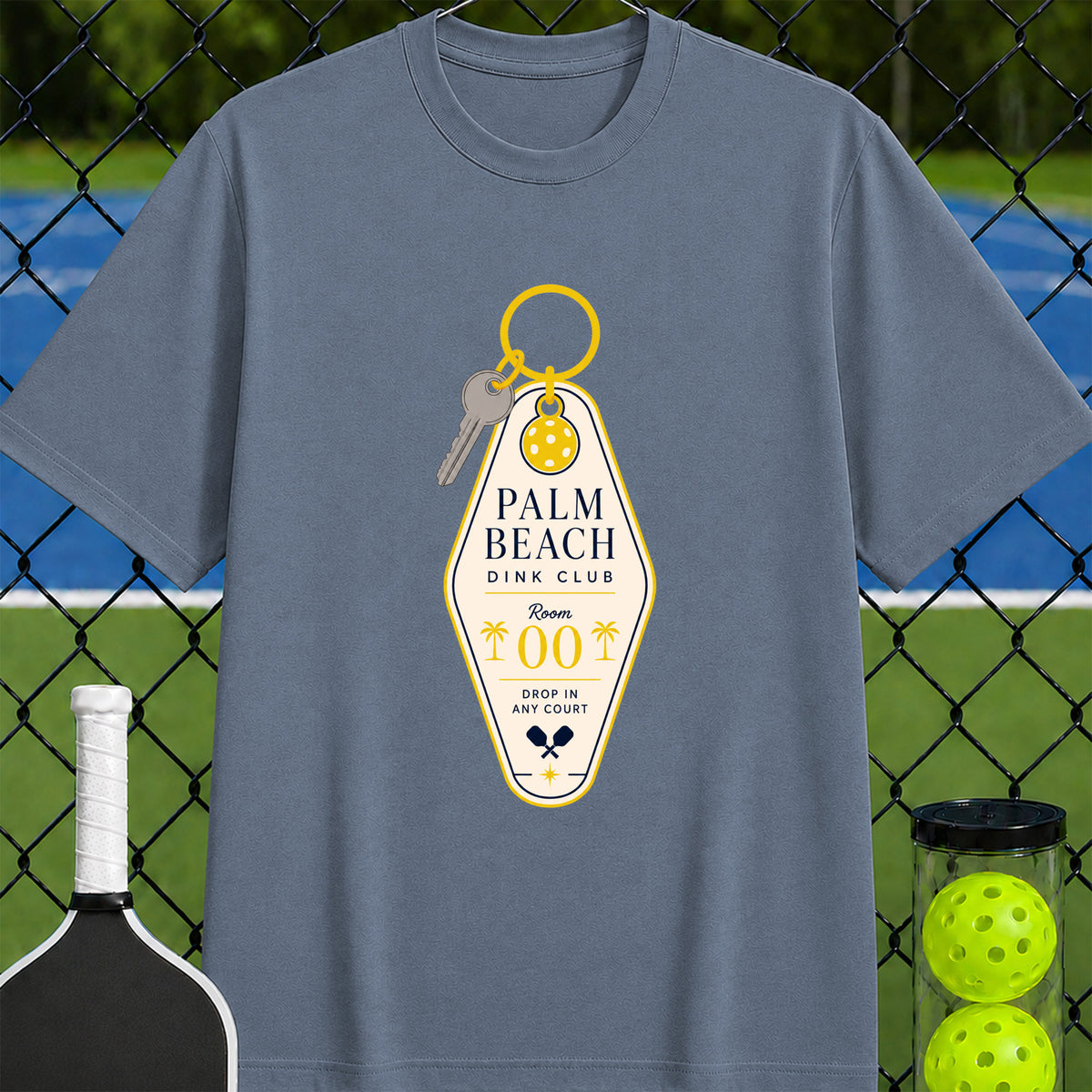 Palm Beach Room Key T-Shirt - Unisex