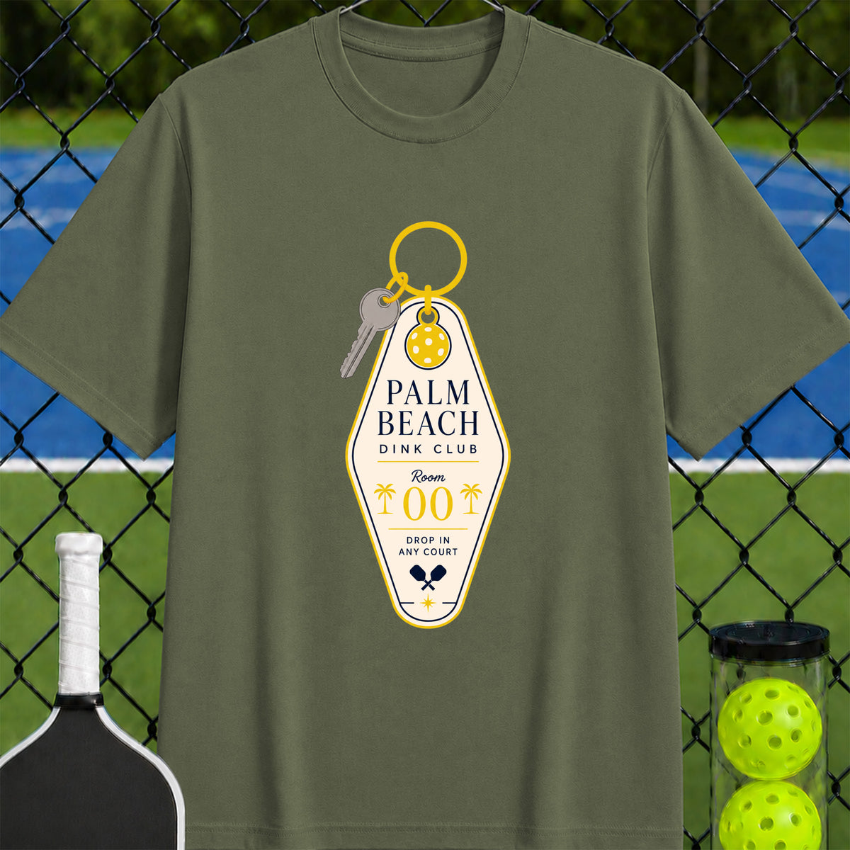 Palm Beach Room Key T-Shirt - Unisex