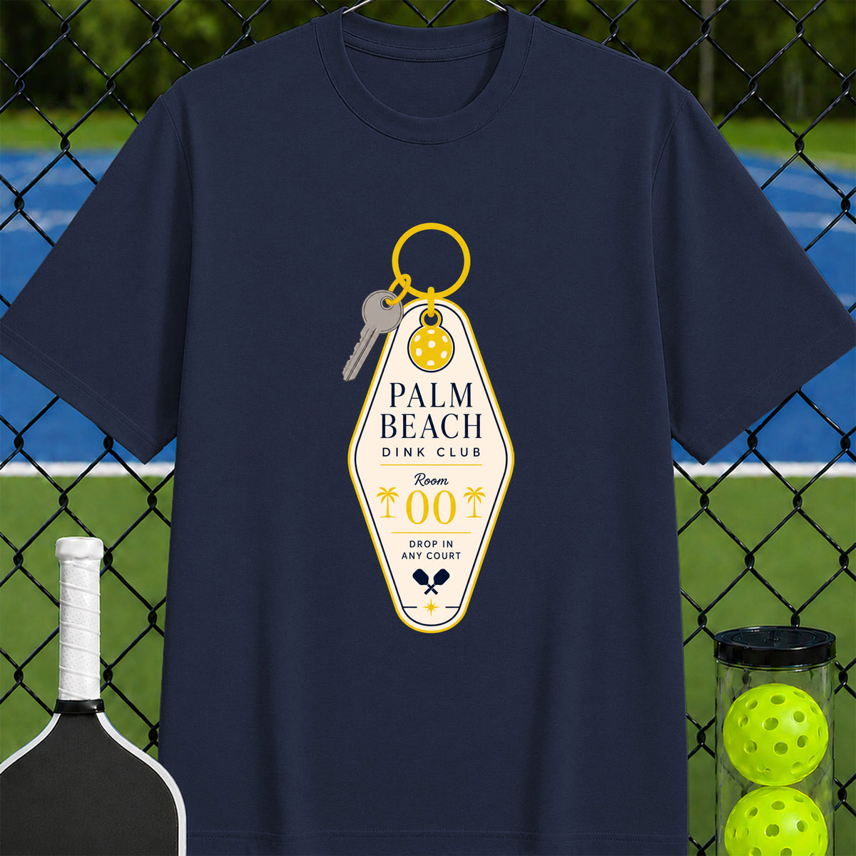 Palm Beach Room Key T-Shirt - Unisex