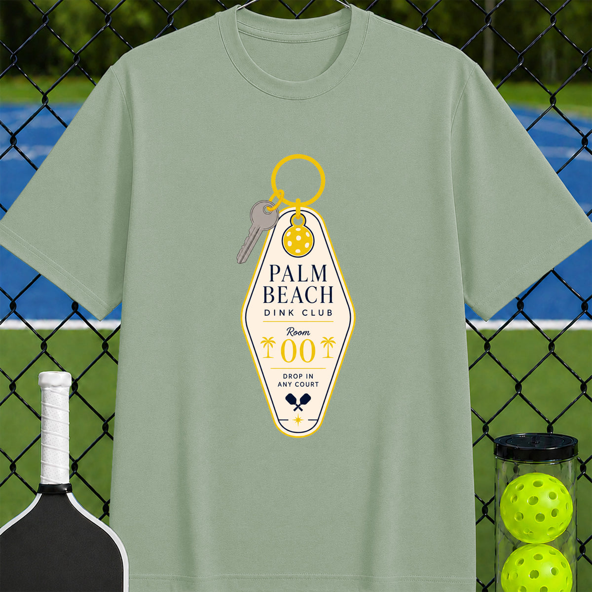 Palm Beach Room Key T-Shirt - Unisex