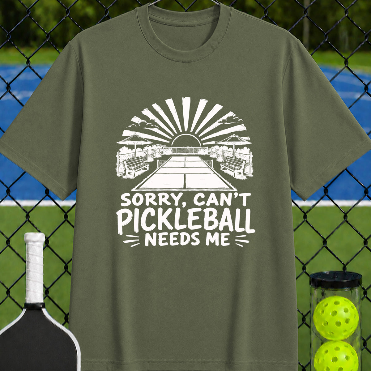 Pickleball Needs Me T-Shirt - Unisex