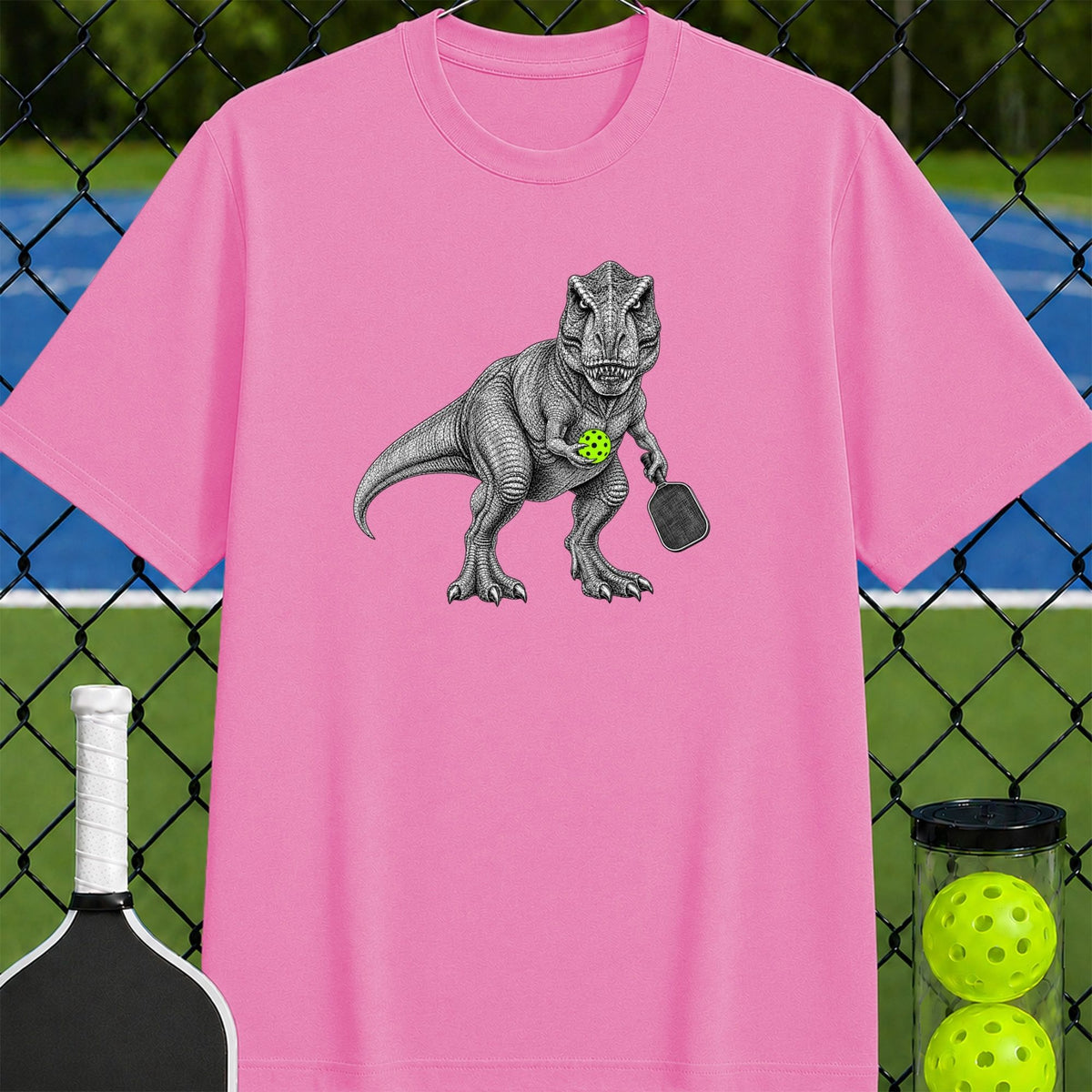 T-Rex Pickleball T-Shirt - Unisex