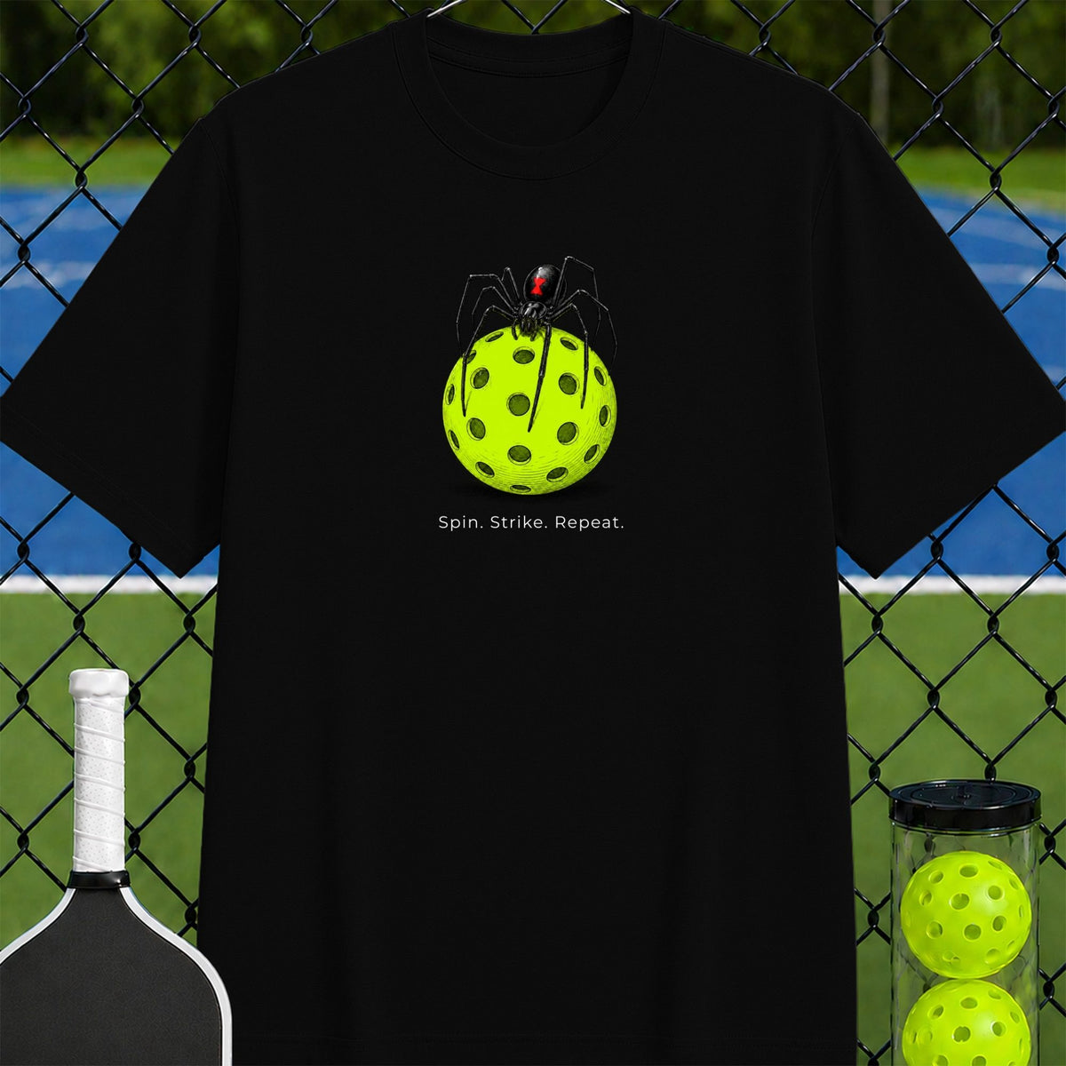 Black Widow Pickleball T-Shirt - Unisex