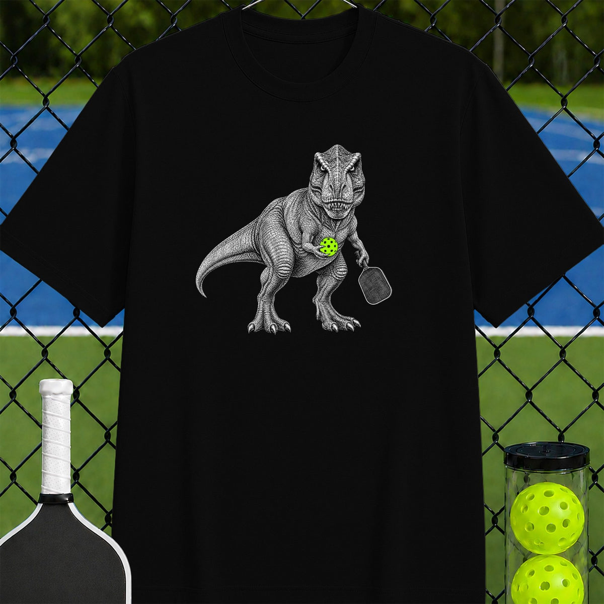 T-Rex Pickleball T-Shirt - Unisex