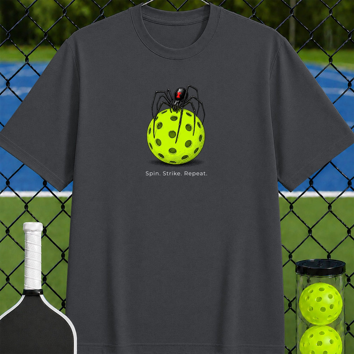 Black Widow Pickleball T-Shirt - Unisex