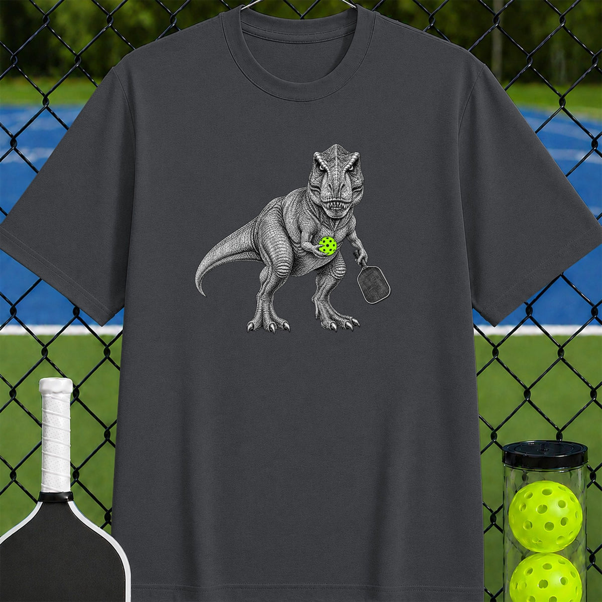 T-Rex Pickleball T-Shirt - Unisex