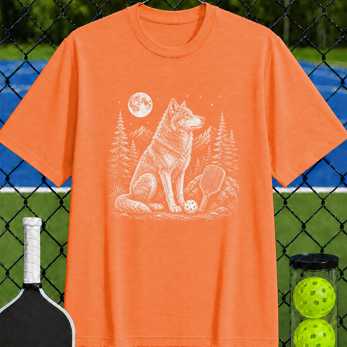 Wolf Pickleball T-Shirt - Unisex