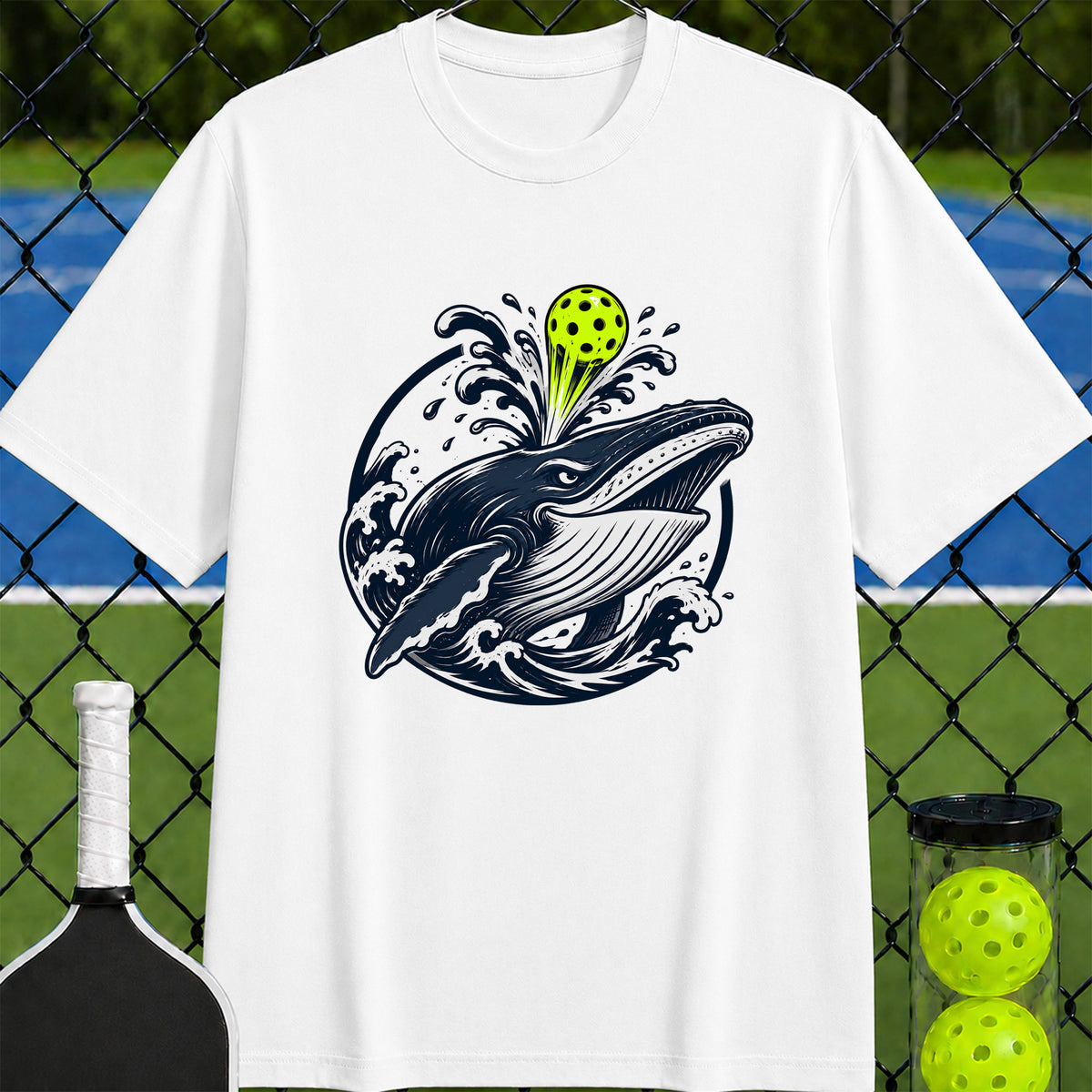 Whale Mascot T-Shirt - Unisex