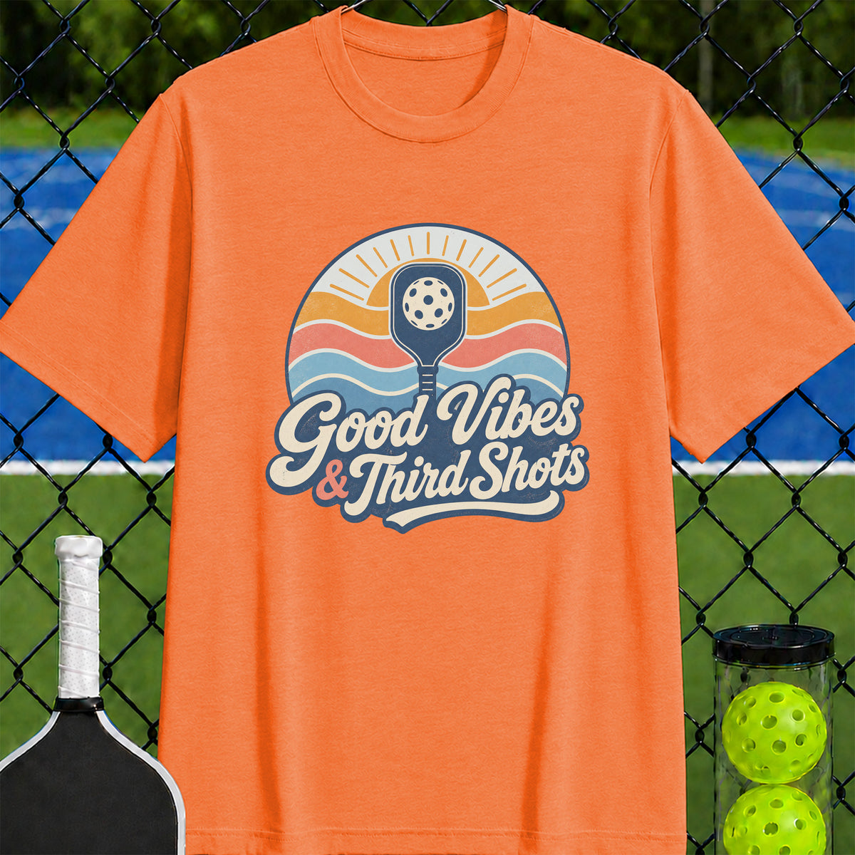 Good Vibes and Third Shots T-Shirt - Unisex