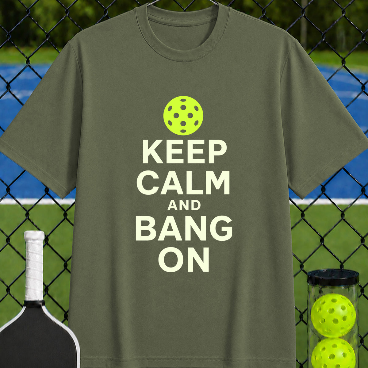 Keep Calm and Bang On T-Shirt - Unisex
