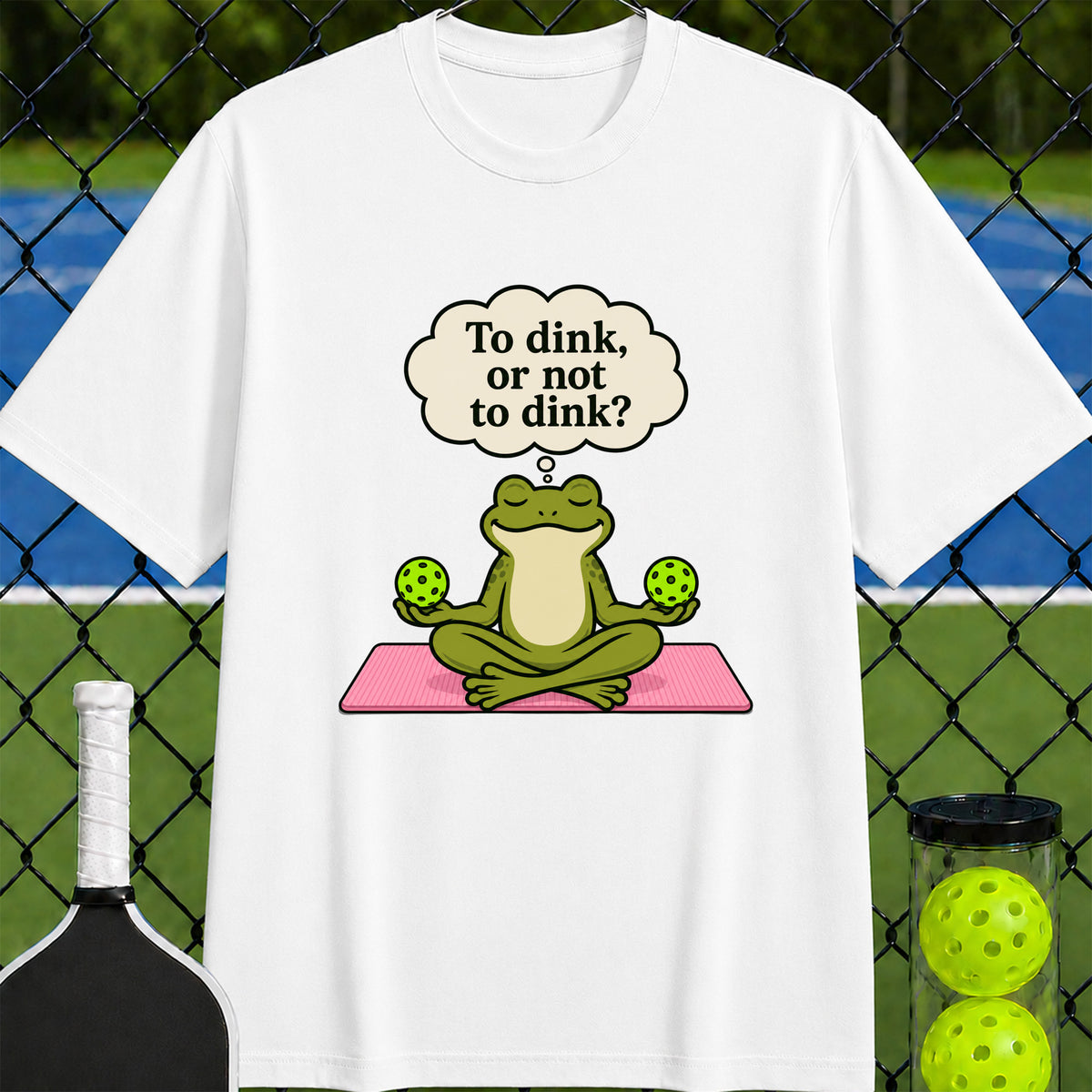 Dink Yoga Frog T-Shirt - Unisex