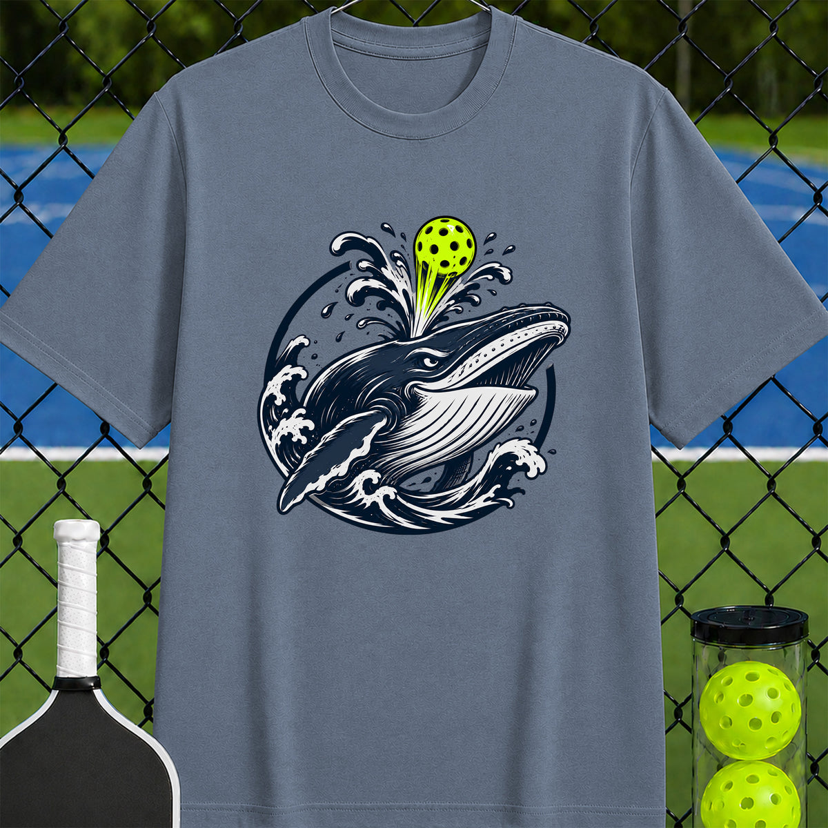 Whale Mascot T-Shirt - Unisex