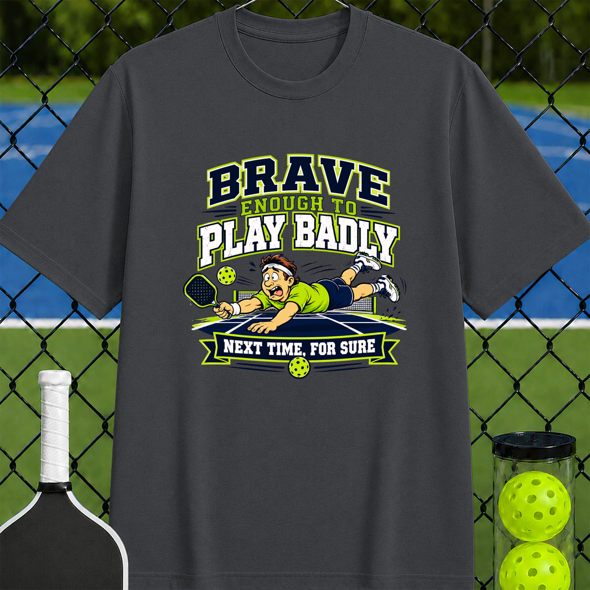 Brave Pickleball T-Shirt - Unisex