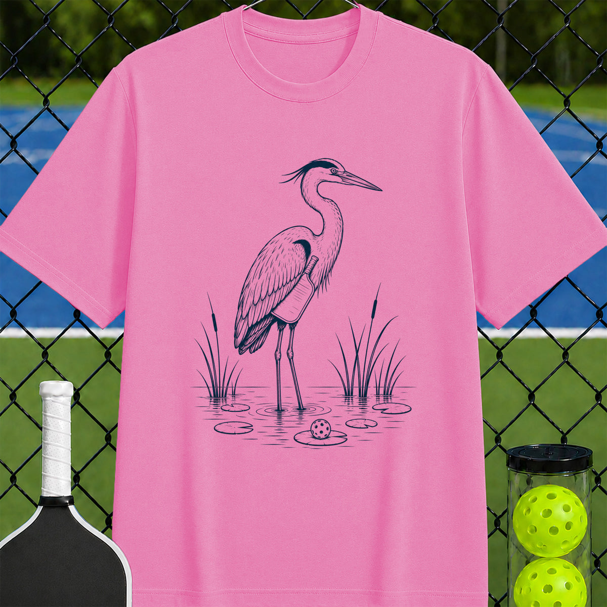 Heron Pickleball T-Shirt - Unisex