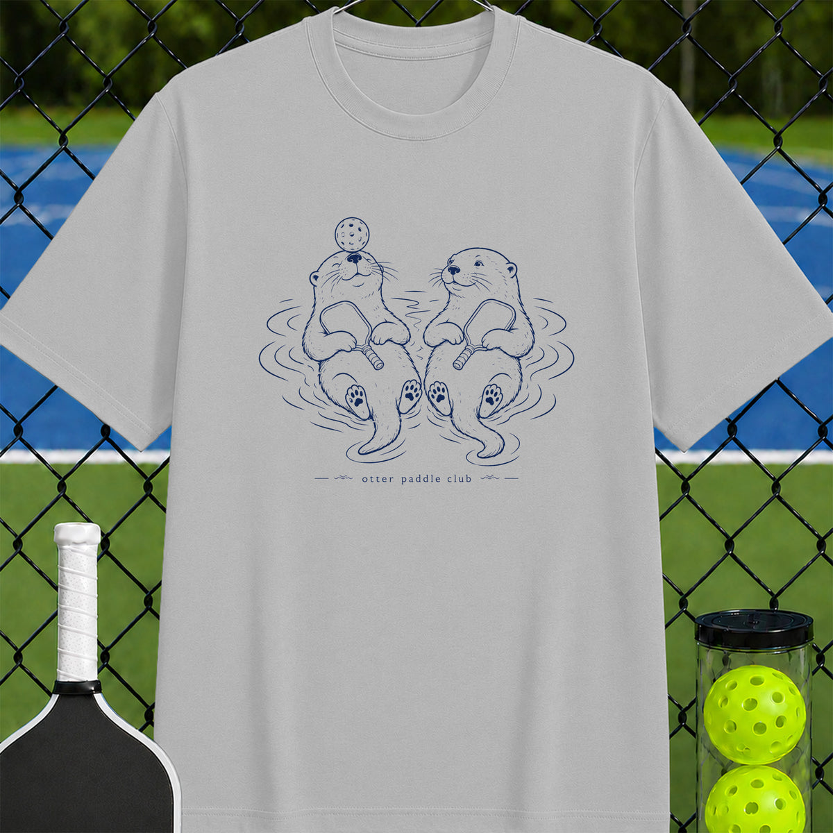 Otter Pickleball Club T-Shirt - Unisex