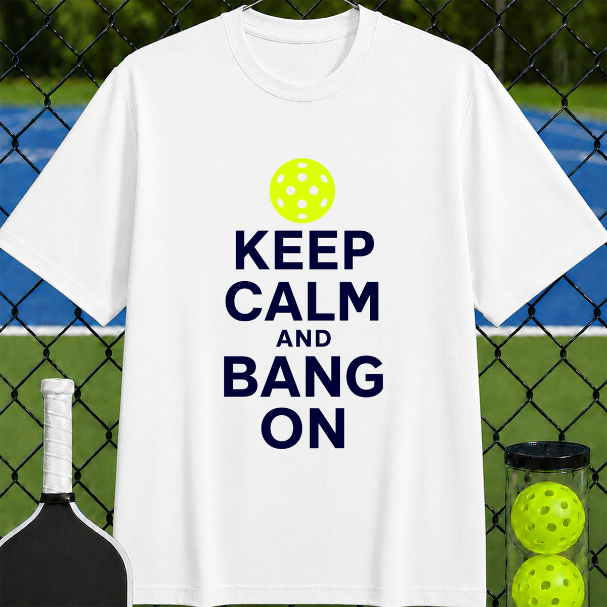 Keep Calm and Bang On T-Shirt - Unisex