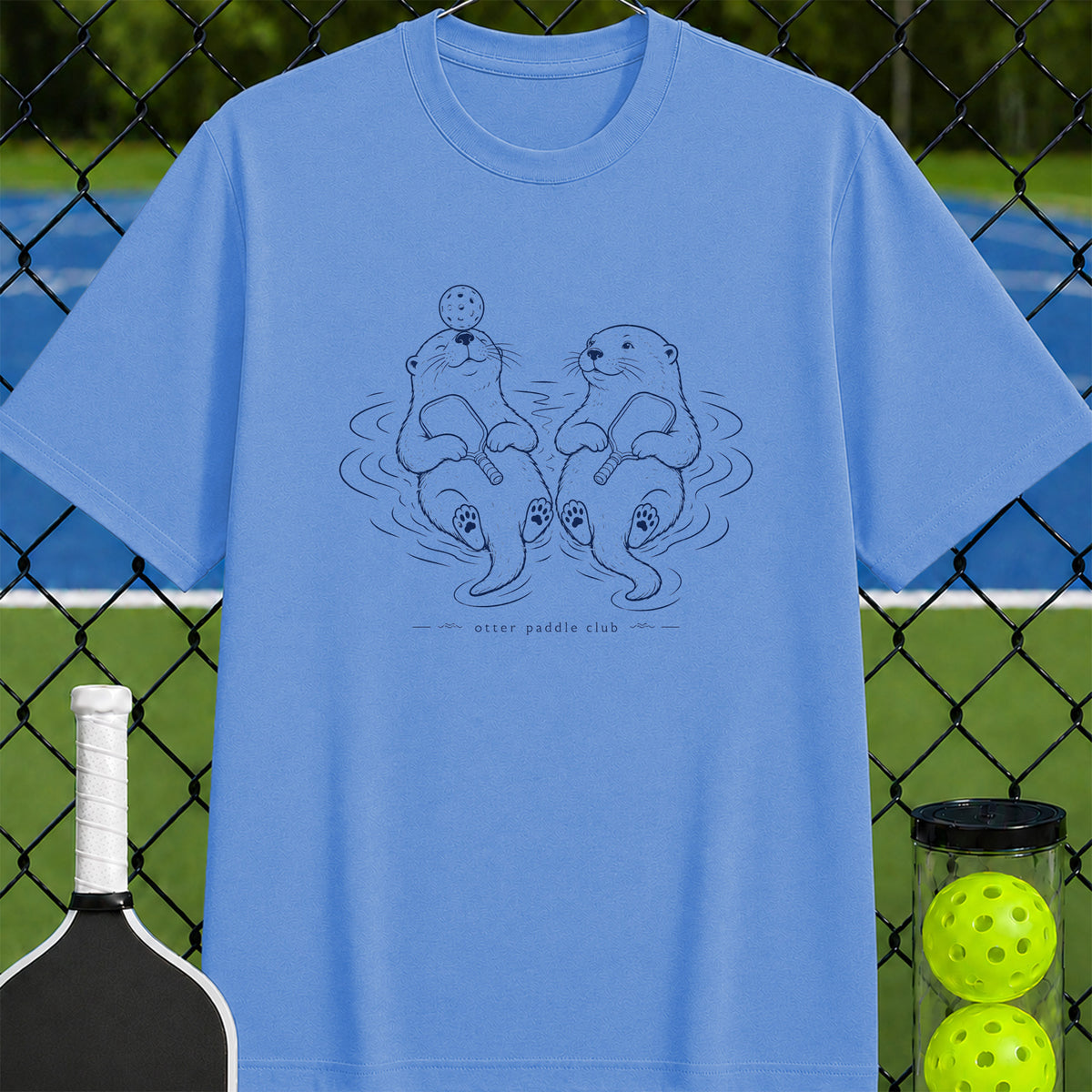 Otter Pickleball Club T-Shirt - Unisex