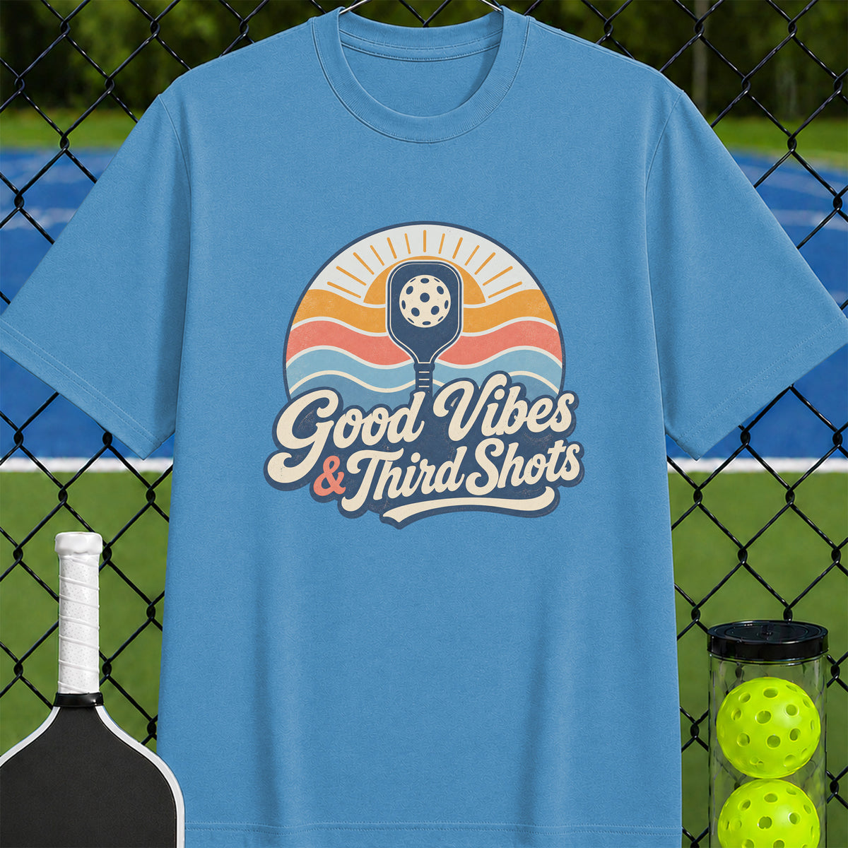 Good Vibes and Third Shots T-Shirt - Unisex