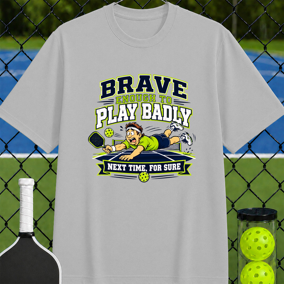 Brave Pickleball T-Shirt - Unisex