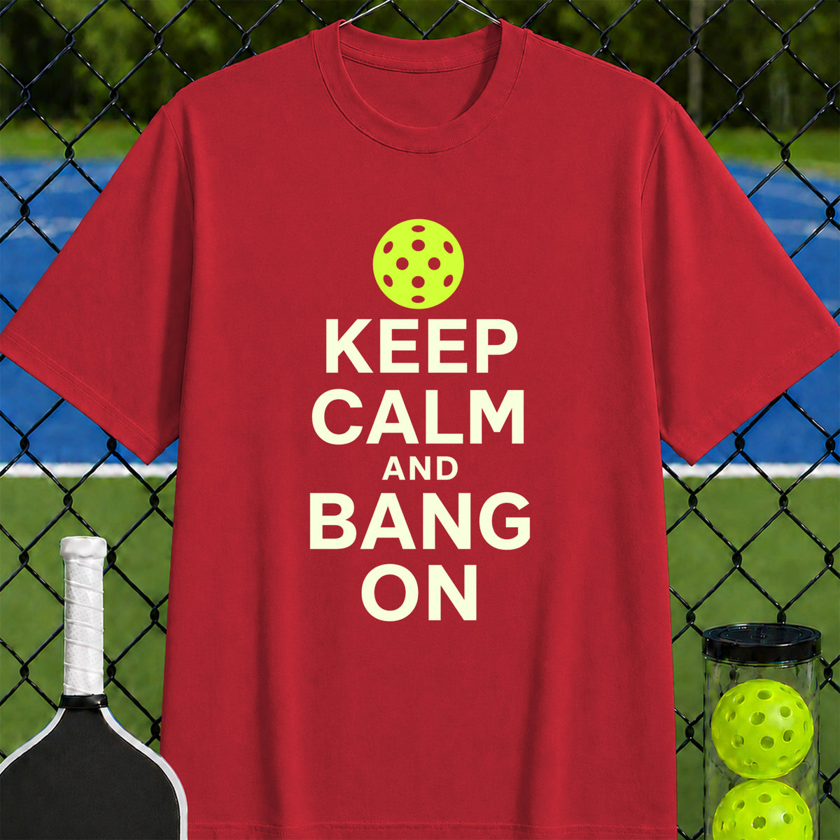 Keep Calm and Bang On T-Shirt - Unisex