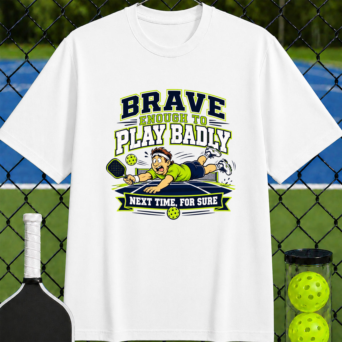 Brave Pickleball T-Shirt - Unisex