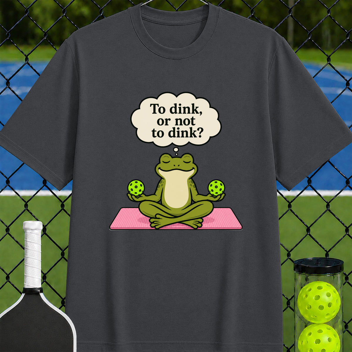 Dink Yoga Frog T-Shirt - Unisex