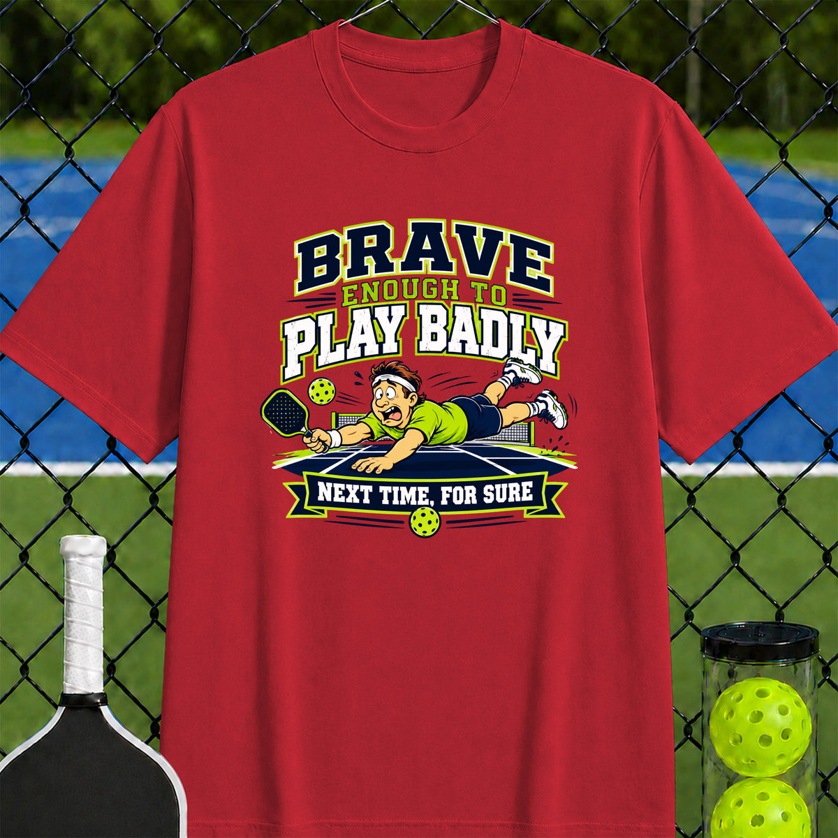 Brave Pickleball T-Shirt - Unisex