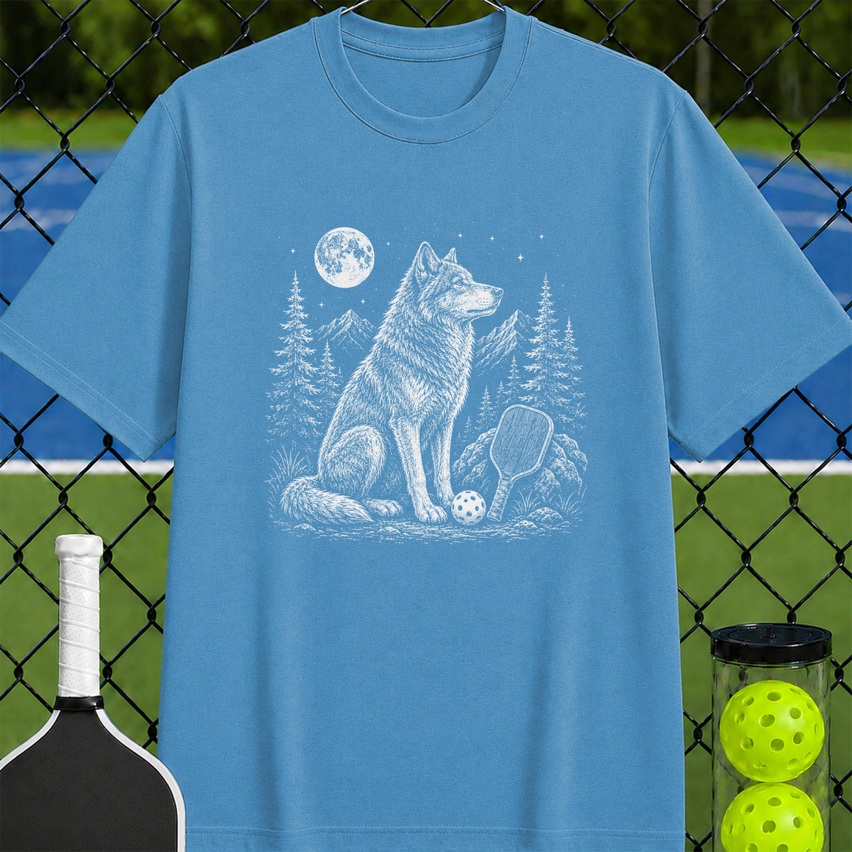 Wolf Pickleball T-Shirt - Unisex