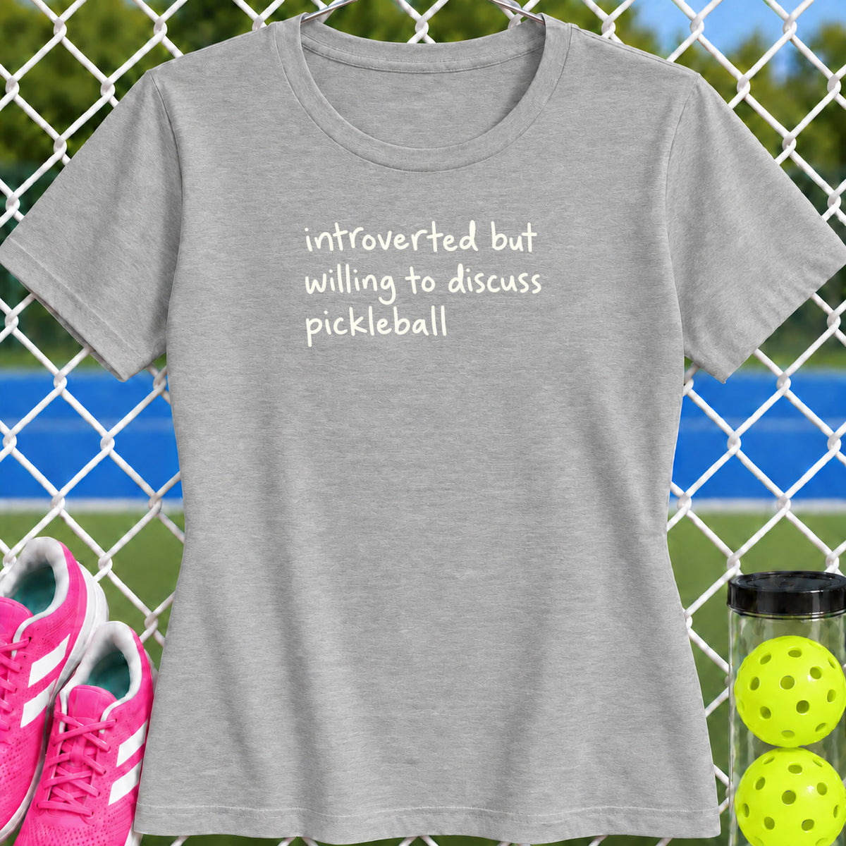 Women's Cut - Introverted but Willing T-Shirt