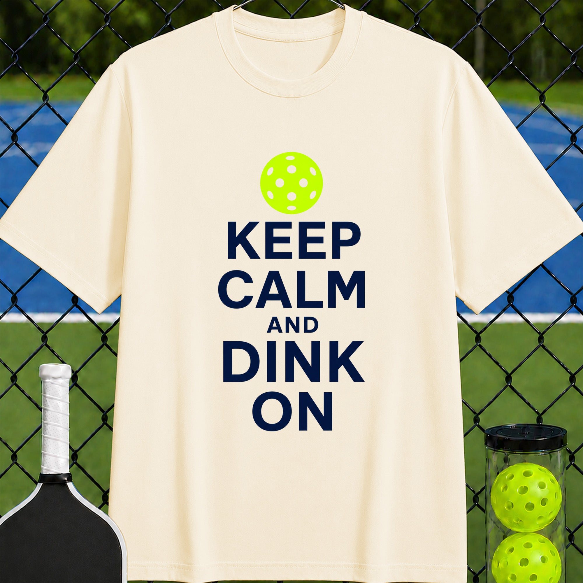 Keep Calm and Dink On T-Shirt - Unisex