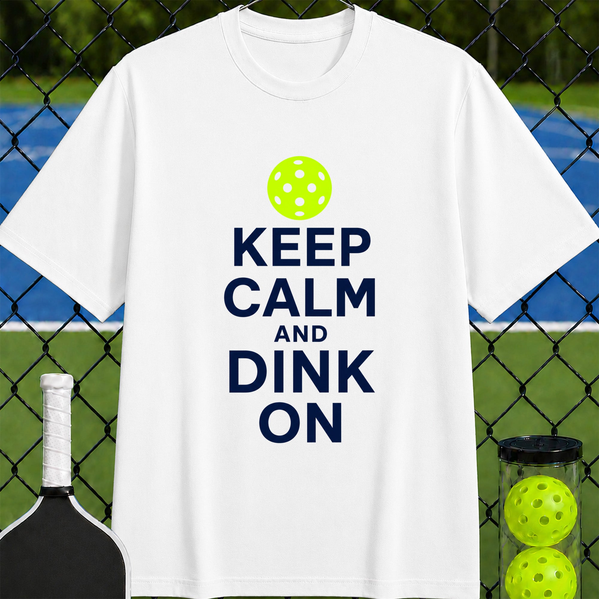 Keep Calm and Dink On T-Shirt - Unisex