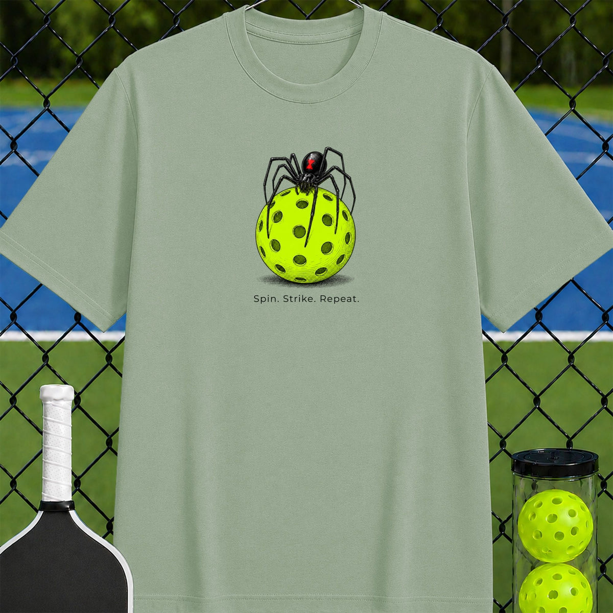 Black Widow Pickleball T-Shirt - Unisex