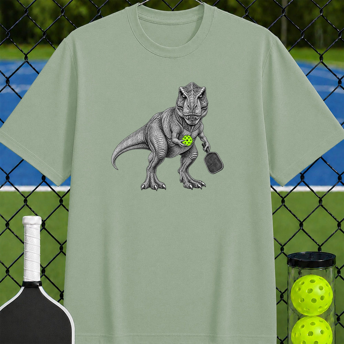 T-Rex Pickleball T-Shirt - Unisex