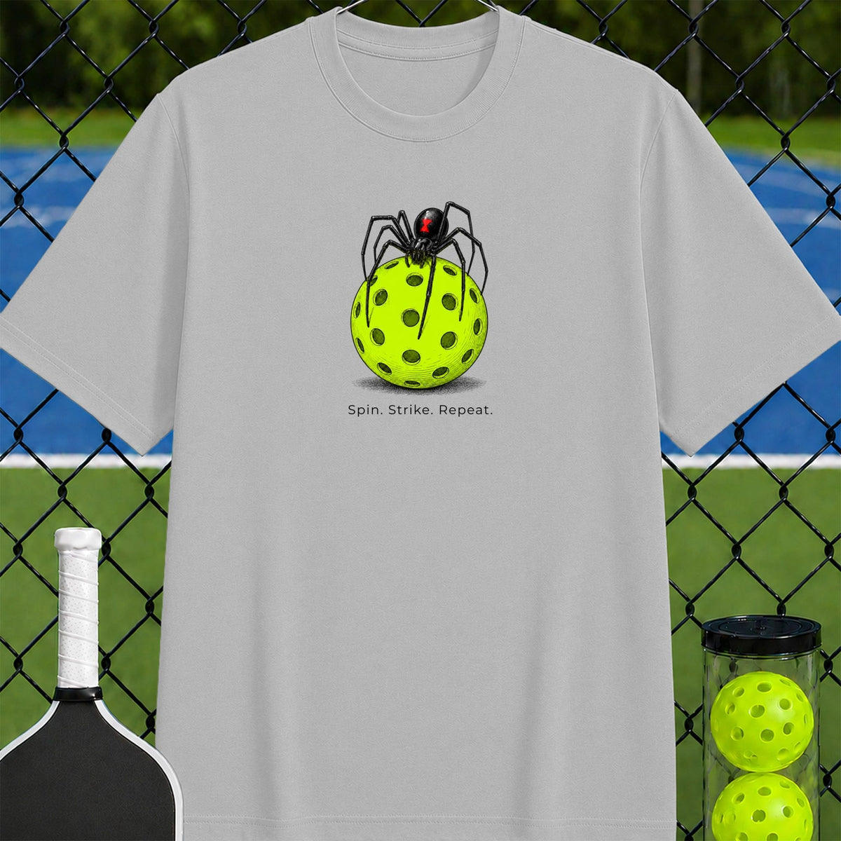 Black Widow Pickleball T-Shirt - Unisex
