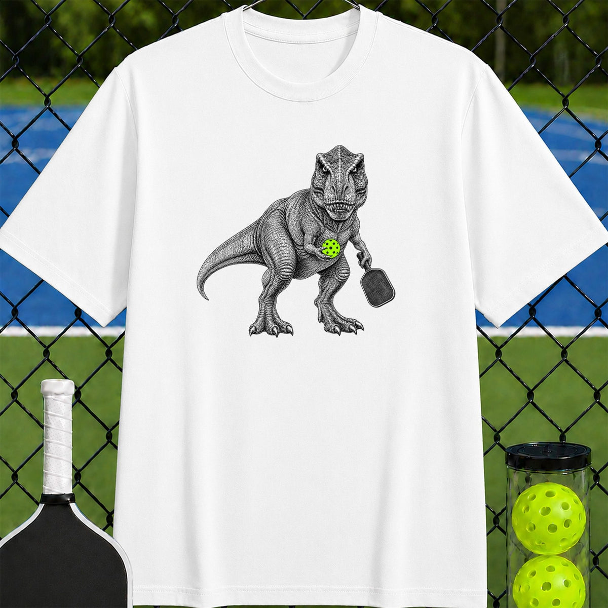 T-Rex Pickleball T-Shirt - Unisex