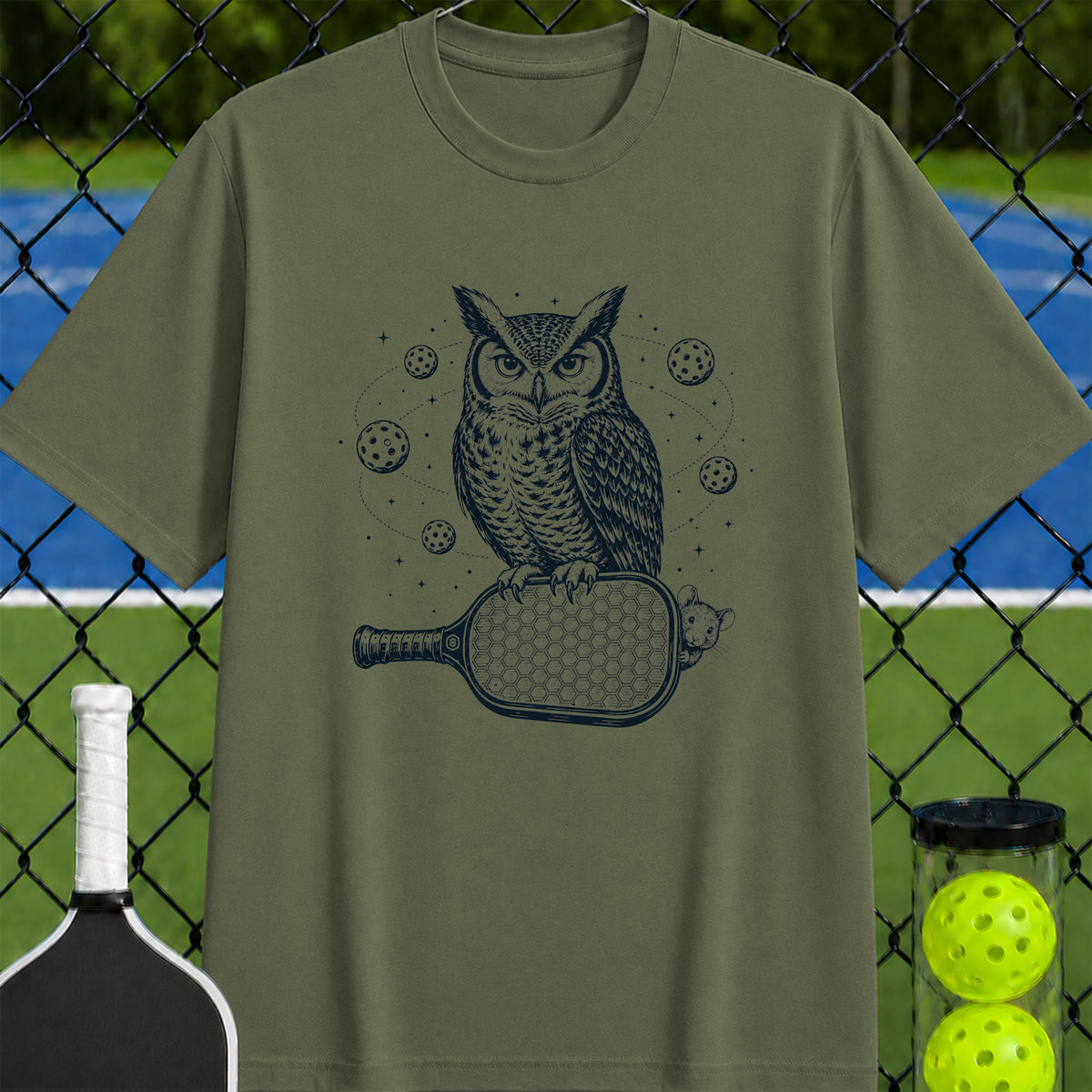 Court Predator Owl T-Shirt - Unisex