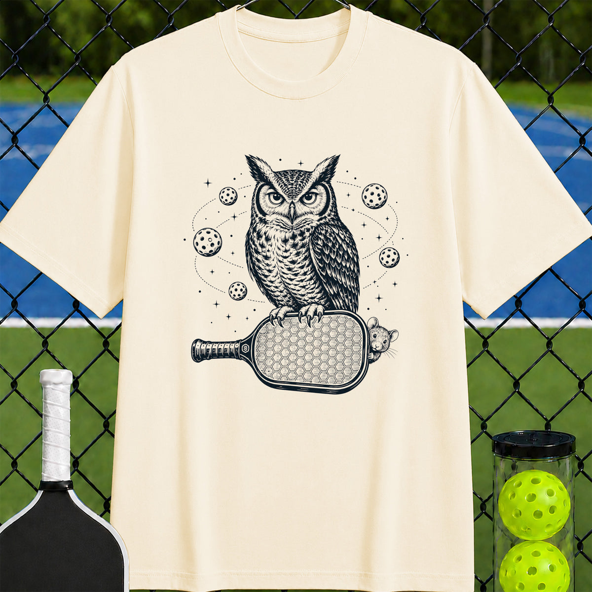 Court Predator Owl T-Shirt - Unisex