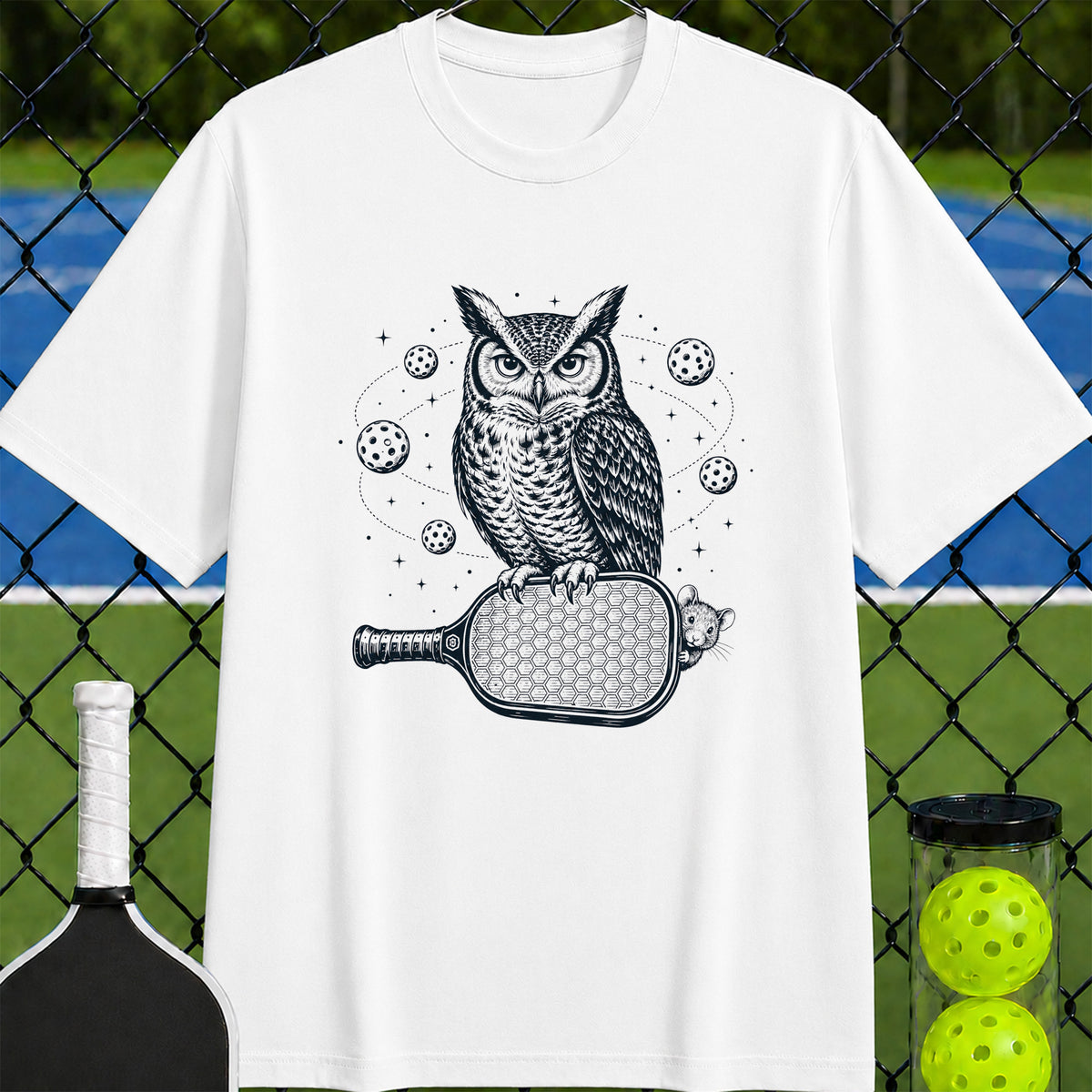 Court Predator Owl T-Shirt - Unisex